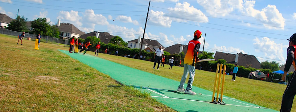 Katy Youth Cricket Kids in action 